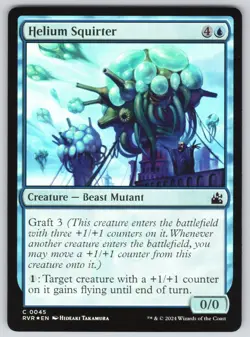 Helium Squirter C Ravnica Remastered #45 NM Foil - Image 1