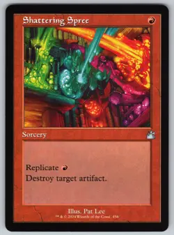Shattering Spree (Retro Frame) U Ravnica Remastered #456 NM Normal - Image 1