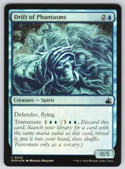 Drift of Phantasms C Ravnica Remastered #42 NM Foil - Image 1