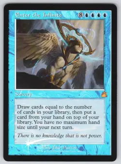 Enter the Infinite (Retro Frame) M Ravnica Remastered #449 NM Foil - Image 1