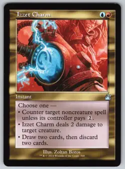 Izzet Charm (Retro Frame) U Ravnica Remastered #368 NM Normal - Image 1