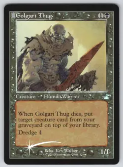 Golgari Thug (Retro Frame) U Ravnica Remastered #325 NM Foil - Image 1