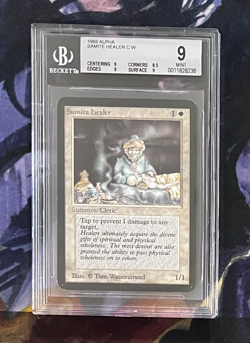 SAMITE HEALER - BGS 9 - Magic: The Gathering (Alpha) - Image 1