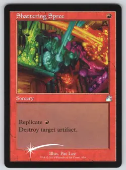Shattering Spree (Retro Frame) U Ravnica Remastered #456 NM Foil - Image 1
