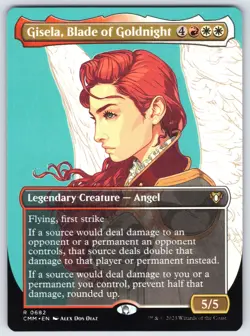 Gisela, Blade of Goldnight (Borderless) R Commander Masters #682 NM Normal - Image 1
