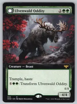 Ulvenwald Oddity (Extended Art) R Innistrad: Crimson Vow #394 NM Normal - Image 1