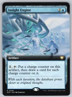 Insight Engine (Extended Art) R Commander: Edge of Eternities #26 NM Normal - Image 1