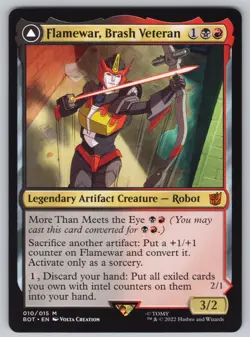 Flamewar, Brash Veteran M Universes Beyond: Transformers #10 NM Normal - Image 1