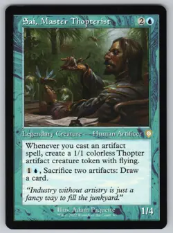 Sai, Master Thopterist (Retro Frame) R Commander: The Brothers' War #93 NM Norma - Image 1