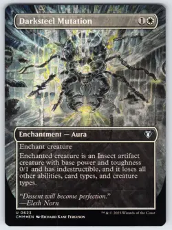 Darksteel Mutation (Borderless) U Commander Masters #623 NM Foil - Image 1