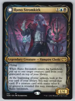 Runo Stromkirk (Showcase) () R Innistrad: Crimson Vow #316 NM Normal - Image 1