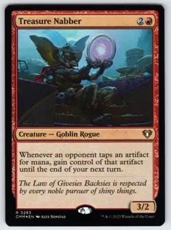 Treasure Nabber R Commander Masters #265 NM Foil - Image 1