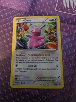 Ditto XY40 Black Star Promo Holo Rare XY Pokemon Trading Card Game - Image 1