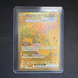 Pokemon TCG - Pikachu ex - 179/131 Gold - Prismatic Evolutions - Image 1