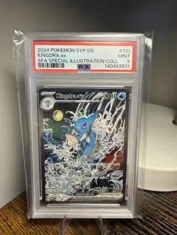2024 POKEMON SVP PROMO SPECIAL ILLUSTRATION COLLECTION #131 KINGDRA EX MINT 9PSA - Image 1