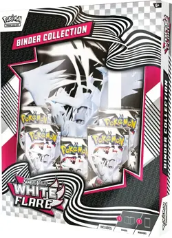 Pokemon TCG: Scarlet & Violet 10.5 White Flare Binder Collection Box NEW/SEALED - Image 2