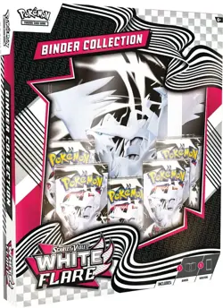 Pokemon TCG: Scarlet & Violet 10.5 White Flare Binder Collection Box NEW/SEALED - Image 3