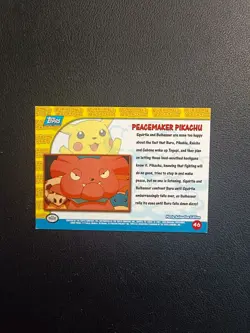 Peacemaker Pikachu 46 TOPPS Pikachu's Vacation Pokemon Card - Image 2