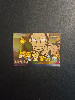 A Great Day 58 Foil - Topps Pikachu’s Vacation - Pokemon Card - Image 1