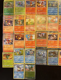 Pokemon Tcg - Charmander, Bulbasaur, Squirtle Card Lot (75+) Foils, 15+ Sets, - Image 2