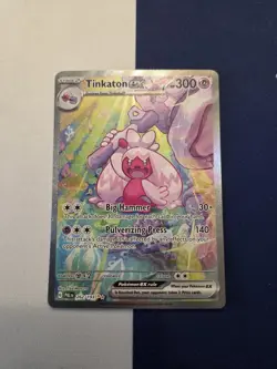 Pokemon TCG Paldea Evolved Tinkaton ex 262/193 NM - Image 1