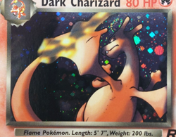Dark Charizard 80 HP 4/82 Head Swirl Holo Pokemon Rare VTG Team Rocket 2000 - Image 2