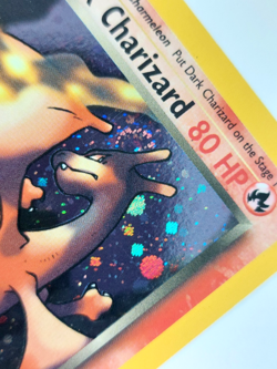 Dark Charizard 80 HP 4/82 Head Swirl Holo Pokemon Rare VTG Team Rocket 2000 - Image 3