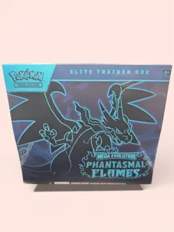 Pokemon Mega Evolution Phantasmal Flames Elite Trainer Box ETB New Sealed - Image 1