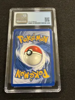 Pokemon Chansey Holo 3/102 from Base Set Shadowless in a CGC 7 !! - Image 3