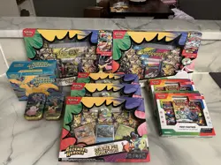 Pokemon TCG Ascended Heroes Lot -2 premium poster Box, 3-Deluxe Pin,ETB and more - Image 1
