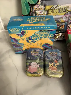 Pokemon TCG Ascended Heroes Lot -2 premium poster Box, 3-Deluxe Pin,ETB and more - Image 4