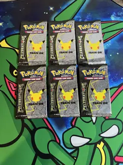 (6 ) Pokemon Celebrations Booster Packs Lot (Brand New, Factory Sealed) - Image 1