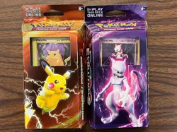 Mewtwo Mayhem and Pikachu Power Theme Deck 2016 Pokemon XY Evolutions SEALED - Image 1