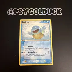 Squirtle Non-Holo Common Pl 83/112 EX FireRed & LeafGreen Nirvana Pokemon LP A36 - Image 1