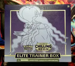 Pokemon TCG Sword & Shield Chilling Reign Elite Trainer Box ETB NEW/Sealed SWSH - Image 1