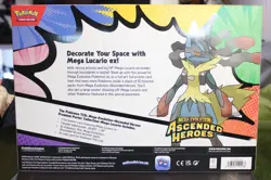Pokemon TCG Ascended Heroes Premium Poster Collection Mega Lucario (In Hand) - Image 2