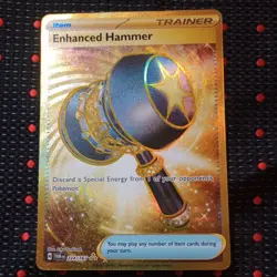 Enhanced Hammer - 224/167 - Twilight Masquerade - Pokemon -💥Secret Rare 💥NM - Image 1