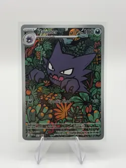 Pokemon Haunter Me: Mega Evolution Promo 027 Illustration Rare Holo 100 HP - Image 1