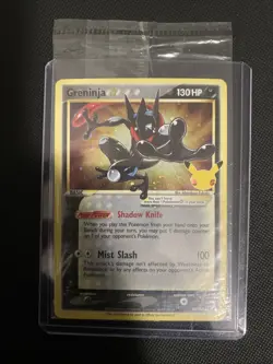 SEALED Greninja Gold Star SWSH144 Pokemon Celebrations - Image 1
