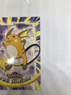 Raichu 2000 Topps Series 1 Pokemon #26 TV Blue Logo Topps - Image 3