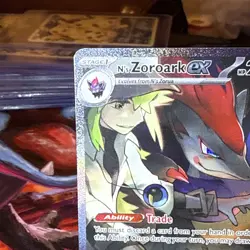 Pokemon TCG N's Zoroark EX Journey Together Sir Fresh Mint, 185/159 - Image 4
