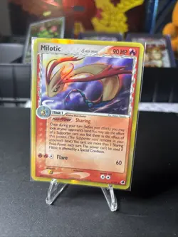 Pokemon Milotic Reverse Holo Dragon Frontiers 5/101 Delta Species - Image 1