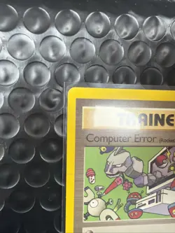 Computer Error Trainer #16 Pokemon TCG Black Star Promo WOTC Lp - Image 2