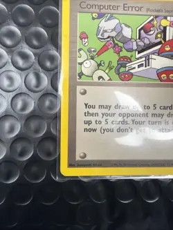 Computer Error Trainer #16 Pokemon TCG Black Star Promo WOTC Lp - Image 5
