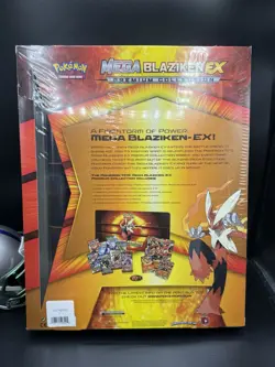 2015 Pokemon XY Mega Blaziken EX Premium Collection SEALED XY Roaring Skies (SS) - Image 2