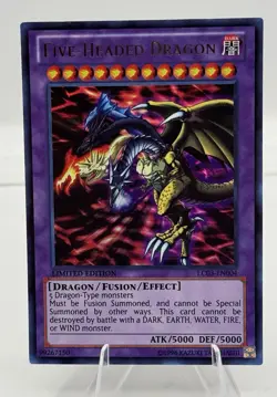 Five-Headed Dragon LC03-EN004 Legendary Collection 3: Yugi's World Limited... - Image 1