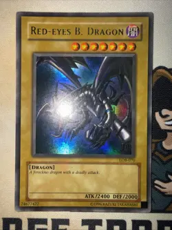 Red Eyes B. Dragon - LOB-070 - Ultra Rare - Unlimited - Yugioh LP/MP - Image 2