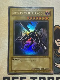 Red Eyes B. Dragon - LOB-070 - Ultra Rare - Unlimited - Yugioh LP/MP - Image 3