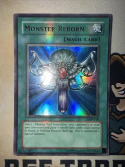 Monster Reborn - LOB-118 - Unlimited - Ultra Rare - Yugioh LP - Image 2