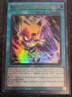 Radiant Typhoon Chant - DOOD-EN061 - 1st Edition - Ultra Rare - NM - Yugioh - Image 1
